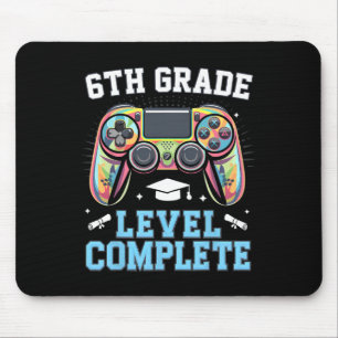 6e klas niveau voltooid laatste schooldag Gamer  Muismat