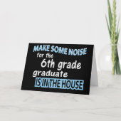 6e klas school Afstuderen gefeliciteerd Kaart (Voorkant)