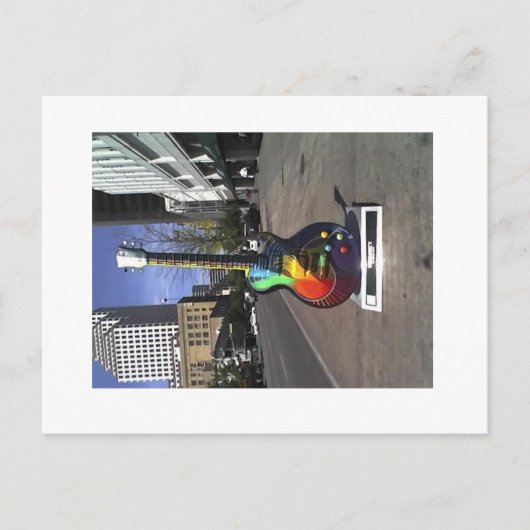 6e straatgitaar, Austin serie Briefkaart (Voorkant)