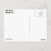 6e verdieping briefkaart (Achterkant)