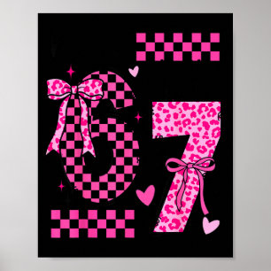 6e verjaardag meisje outfit 6 jaar verjaardag volg poster