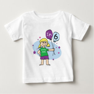 6e verjaardag T-shirt