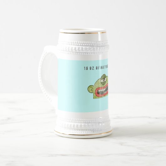 6G CYCLOPS BEER STEIN BIERPUL (Voorkant links)