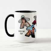 6P Aangepaste Foto Meeple Board Game Group Mok (Links)