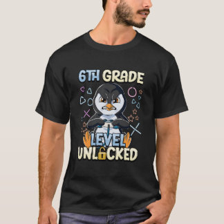 6Th Grade Level Unlocked T-shirt