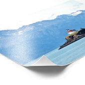 6x4 photo Phare de l'Alaska (Coin)