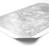 6x4 White Lijst Foto Foto Afdruk (Hoek)