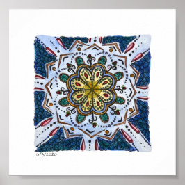 6x6 afdrukken - 6-3-2020 poster