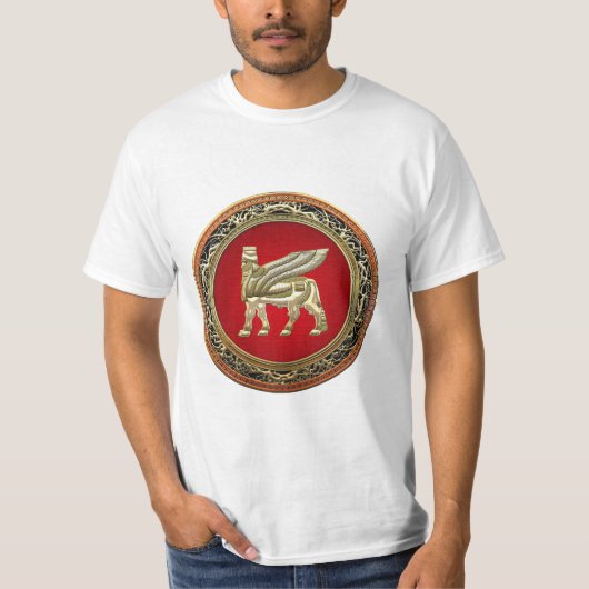 [700] Babylonische scharrellamp [3D] T-shirt (Voorkant)