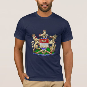 [700] Historische Hong Kong 1959-1997 Wapenmunt. T-shirt