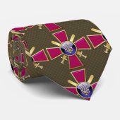 [700] Oekraïnse grondstrijdkrachten Emblem Stropdas (Opgerold)