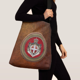 [700] Orde van Malta - Mom-wapenschild Crossbody Tas