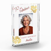 70 and Fabulous Foliage 70e verjaardag Fotoblokken (Links)