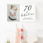 70 and Fabulous Seventy Birthday Photo Script  Spandoek (Insitu)