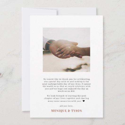 70 ans rétro | Mariage photo Merci (Dos)