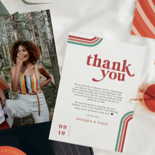 70 ans rétro   Merci de réglage du Mariage