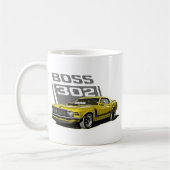 70 Boss 302 Yellow Koffiemok (Links)