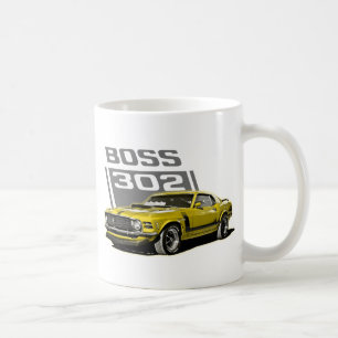 70 Boss 302 Yellow Koffiemok