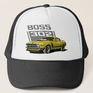 70 Boss 302 Yellow Trucker Pet