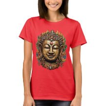 70 Buddha Manjusri - Boeddhistisch masker T-shirt