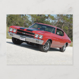 70' Chevy Chevelle SS 454 LS6 Briefkaart