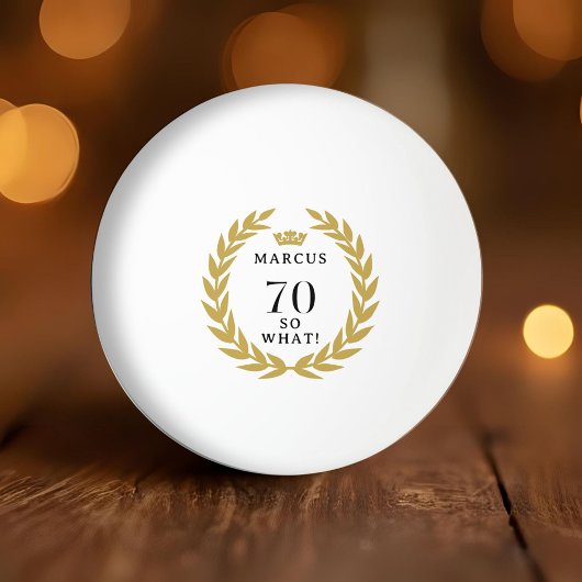70 Dus wat een grappige Laurel Krans Kroon 70e ver Pingpongballen