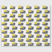 70 dus wat een grappige typografie moderne 70e ver cadeaupapier (Vlak)