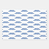 70 dus wat Funny Quote Typografie 70th Birthday Inpakpapier Vel (Voorkant 3)