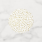 70 en Fabulous Gold Glitter 70e verjaardag Confetti (Kleine voorkant)