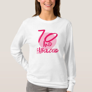 70 en verbluffend t-shirt