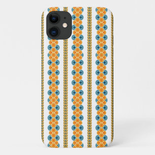 70-er jaren cirkel rijen iPhone 11 hoesje