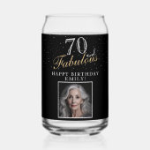 70 et Fabulous Elegant Black Photo 70e anniversair (Verso)