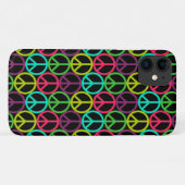 70 Hippie Peace Sign Pattern Case-Mate iPhone Case (Achterkant (horizontaal))