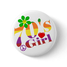 70-inch Girl Retro-Button