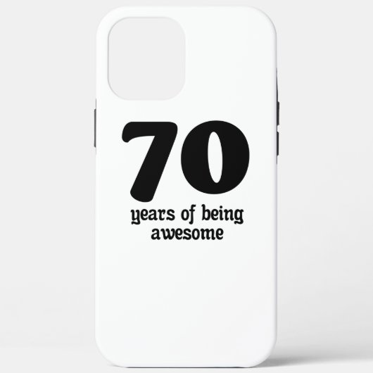 70 jaar geweldige Case-Mate iPhone case (Achterkant)