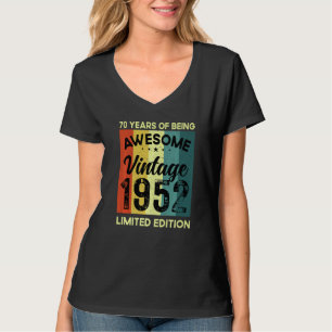70 jaar Geweldige Vintage T-shirt