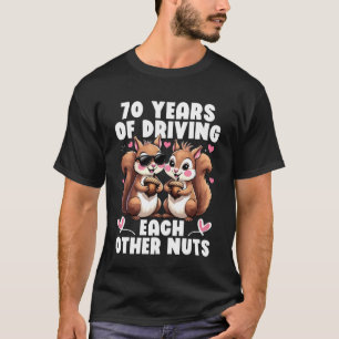 70 jaar lang elkaar gek maken Eekhoornkoppel A T-shirt