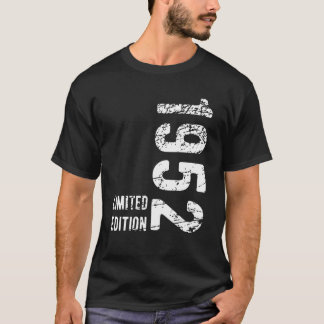 70 jaar oud 1952 70e verjaardag t-shirt