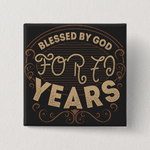  70 jaar oud gezegde citaat vierkante button 5,1 cm