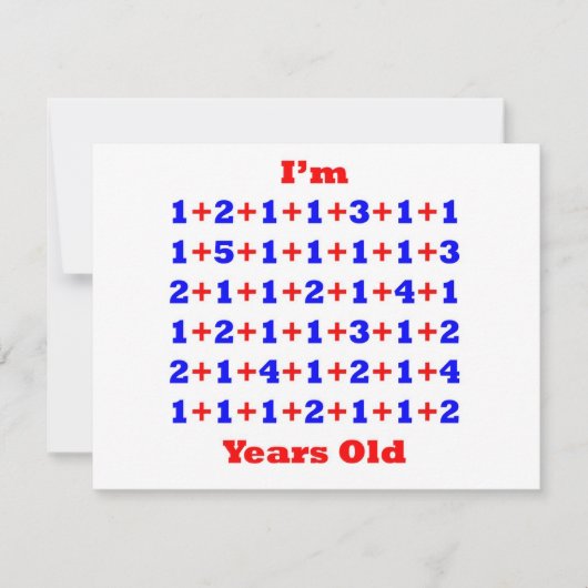 70 jaar oud! kaart (Voorkant)