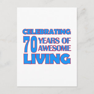 70 jaar oude design briefkaart