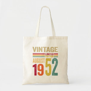 70 jaar oude geschenken augustus 1952 - 70e dag B Tote Bag