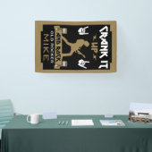 70 jaar oude rockers spandoek (Beurs)