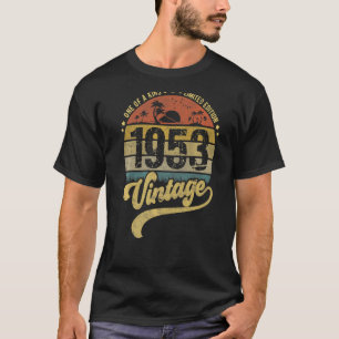 70 jaar oude Vintage 1953 70e verjaardag 22 T-shirt