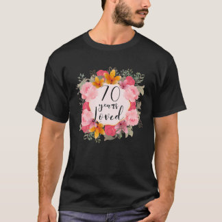 70 jaar van de gelukkige 70e verjaardag van de Fab T-shirt