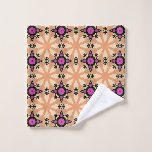 70 motif Abstrait décoratif (Gant de toilette)