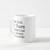 70 premières années de tasse d'enfance (Devant gauche)