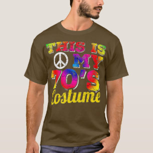 70 Retro 1970s 70s muziekreditor dansend 70s T-shirt