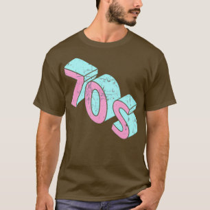 70 Retro jaren 70 Zeventig Muziek Retro Dancing ja T-shirt