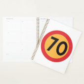 70 snelheidsbeperking verkeersbord planner (Display)